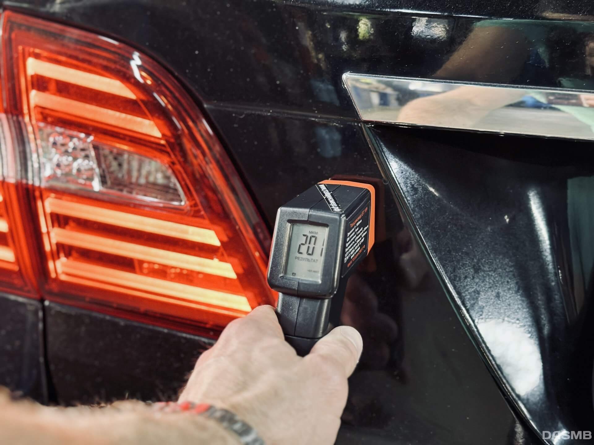 Проверка ЛКП Mercedes w166